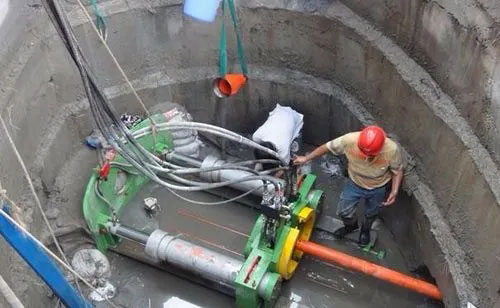 大田镇顶管注浆加固