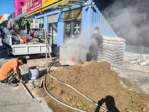 大田镇顶管注浆加固